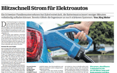 NZZ reports about our high power charging systems